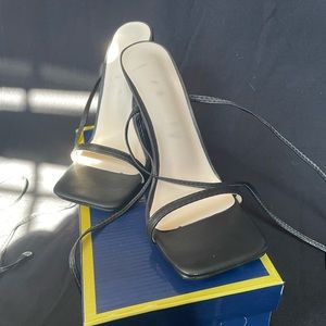 Size 36 (6.5) wrap up heels